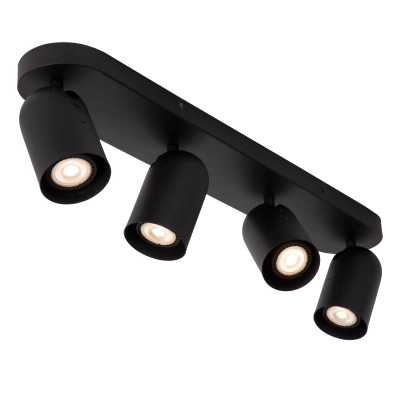 lafabryka.pl PUNCH - Ceiling spotlight - 4xGU10 - Black 13958/04/30 Lucide